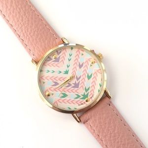 Pink Aztec Watch